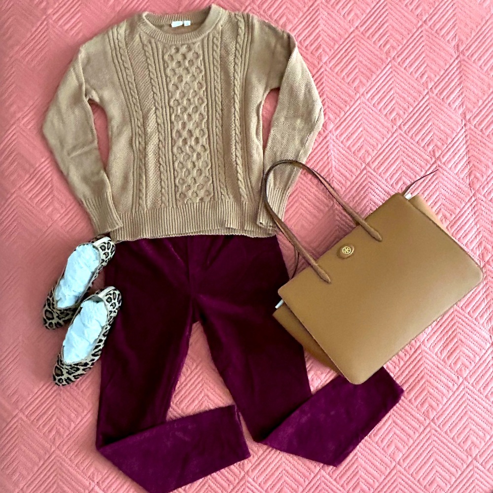 🌸 FINAL SALE PRICE 🌸 Banana Republic Women’s Burgundy Skinny Corduroy Pants 27/4